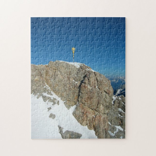 Zugspitze Deutschland Gipfelkreuz (Vertikal)
