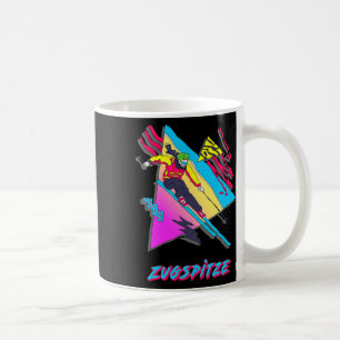 Zugspitze Retro Skifahrer Skifahren Design Inspiri Kaffeetasse