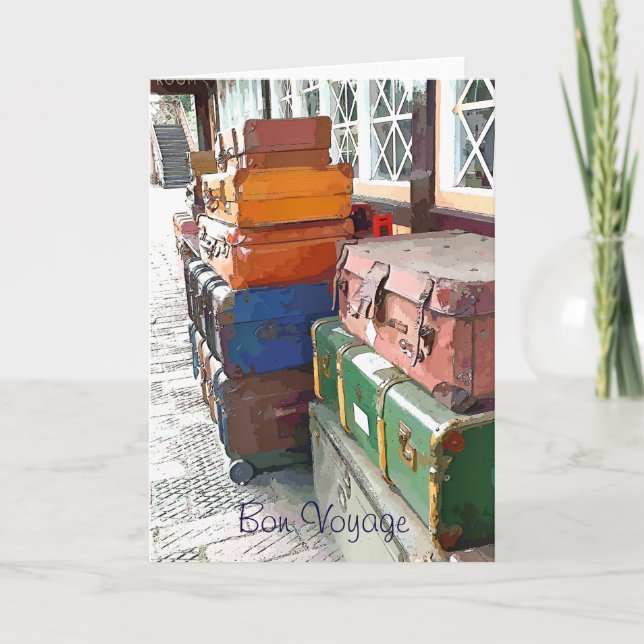 ZUGSTATIONEN KARTE (Vorderseite)