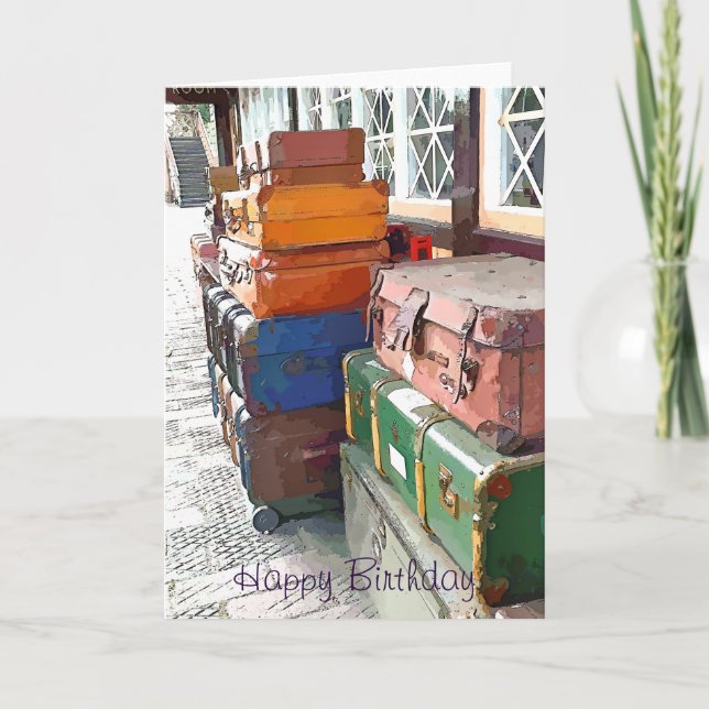 ZUGSTATIONEN KARTE (Vorderseite)