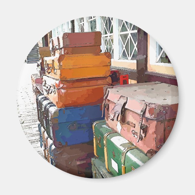 ZUGSTATIONEN MAGNET (Vorne)