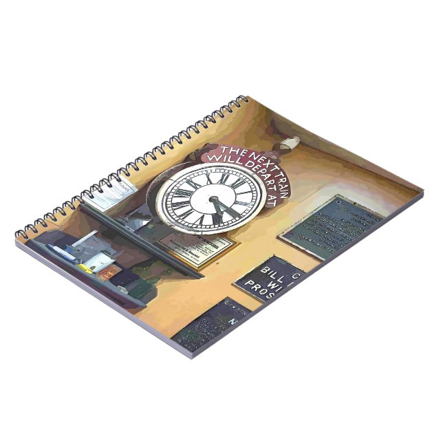 ZUGSTATIONEN NOTIZBLOCK (Linke Seite)