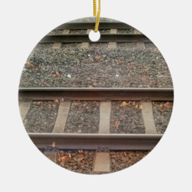 Zugtrassen, Bahn Keramikornament (Vorne)
