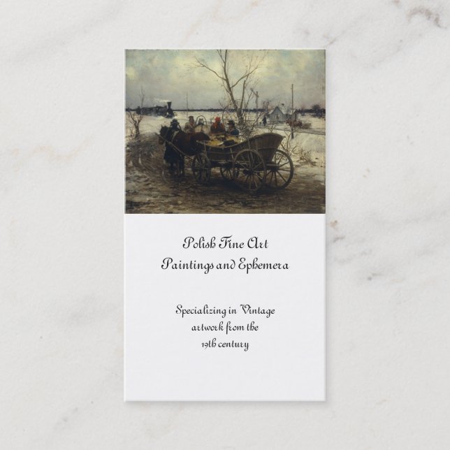 Zugtreffen Visitenkarte (Vorderseite)