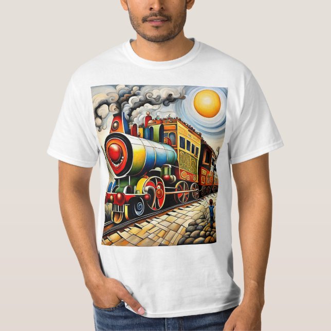 Zugüberwachung 1 T-Shirt (Vorderseite)