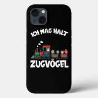 Zugvögel Cartoon Comic ist wie Hold Train Bir