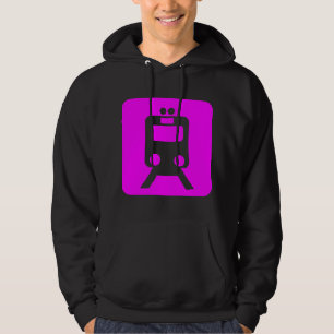 Zugzeichen - Magenta Hoodie