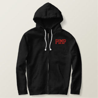 ZUHÄLTER BESTICKTER HOODIE