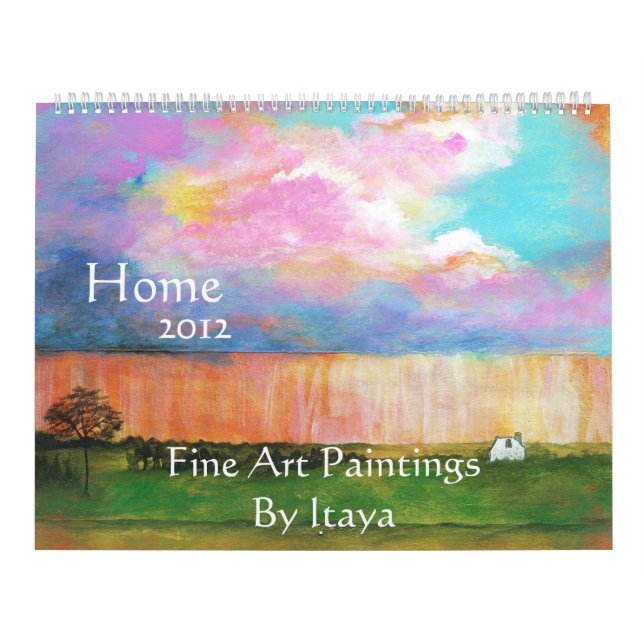 ZUHAUSE 2012 ENORME Kalender-feine Kunst-Malereien Kalender (Titelbild)
