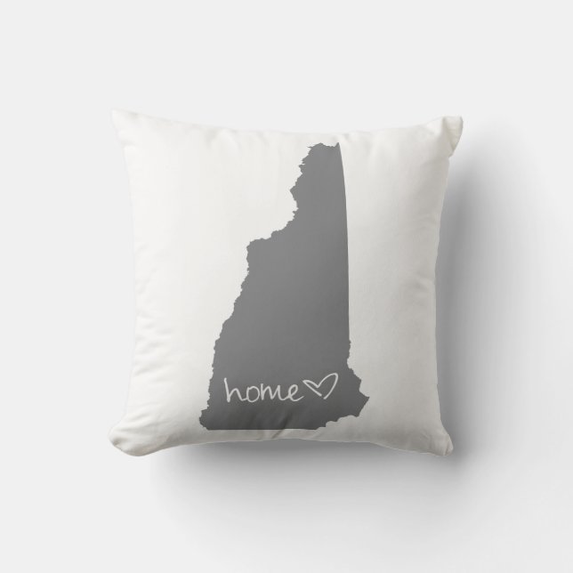 Zuhause <3 New Hampshire Kissen (Vorderseite)