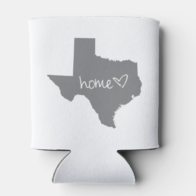 Zuhause <3 Texas Dosenkühler (Rückseite)