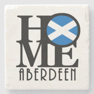 ZUHAUSE Aberden Scotland Steinuntersetzer