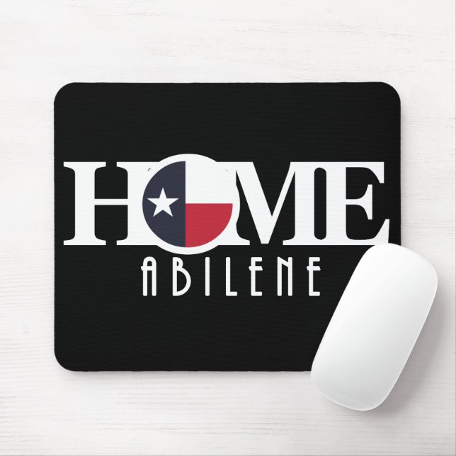 ZUHAUSE Abilene Texas Mousepad (Mit Mouse)