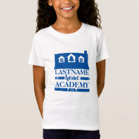 Zuhause Academy Personalisiert Blue Homeschool Hou