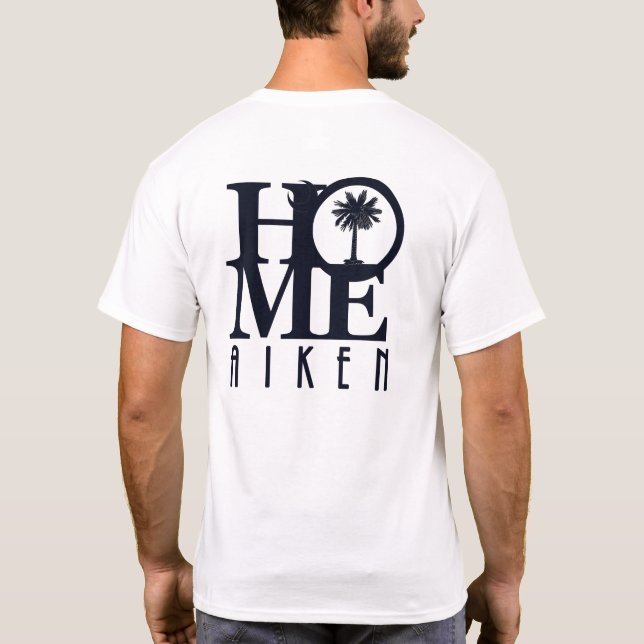 ZUHAUSE Aiken, SC (Rückseite) T-Shirt (Rückseite)