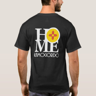 ZUHAUSE Alamogordo (Rückseite) T-Shirt