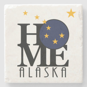 ZUHAUSE Alaska Steinuntersetzer
