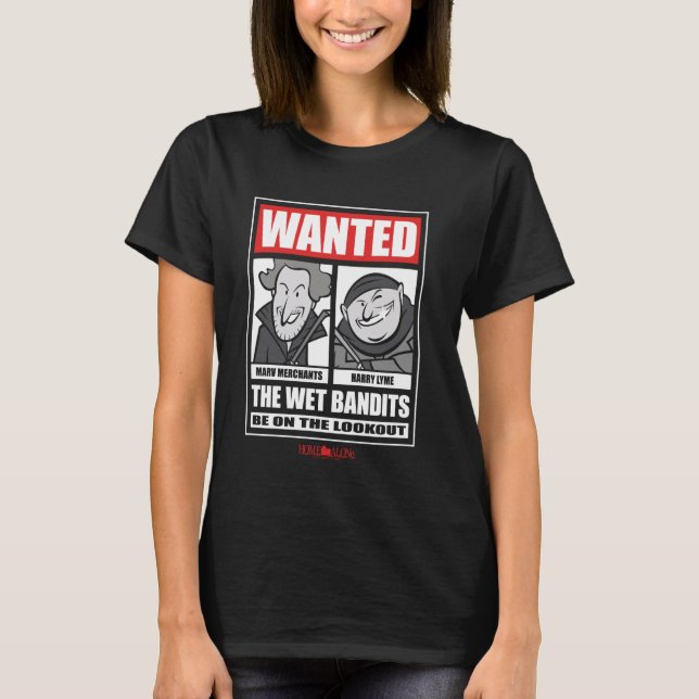 Zuhause Allein - Gewollt Nass-Banditen T-Shirt (Vorderseite)