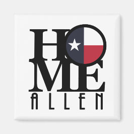 ZUHAUSE Allen TX Magnet