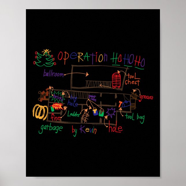 Zuhause Alone 2 Die Zeichnend Operation H Poster (Vorne)