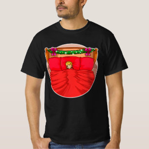 Zuhause alone Weihnachten Retro T-Shirt