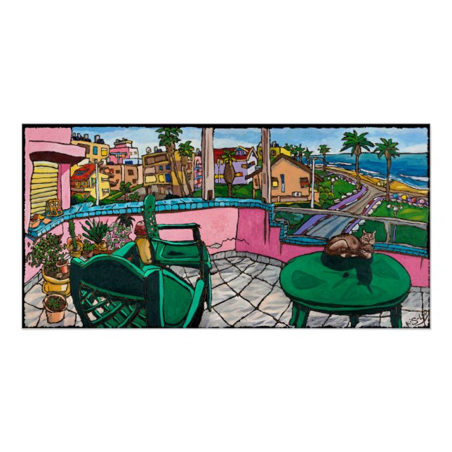 Zuhause am Meer, Jonathan Kis-Lev Poster (Vorderseite)