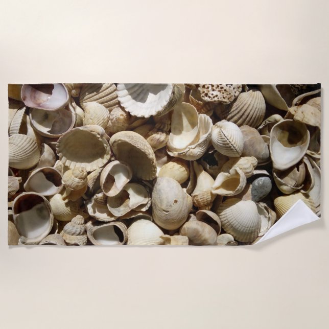 Zuhause am Strand Strandtuch (Vorderseite)