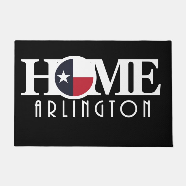 ZUHAUSE Arlington Texas Fußmatte (Vorderseite)