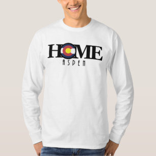 ZUHAUSE Aspen Colorado (Frontanzeige) T-Shirt