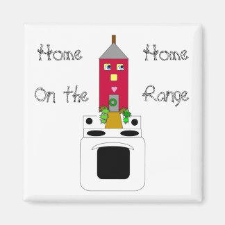Zuhause auf der Range ... Magnet
