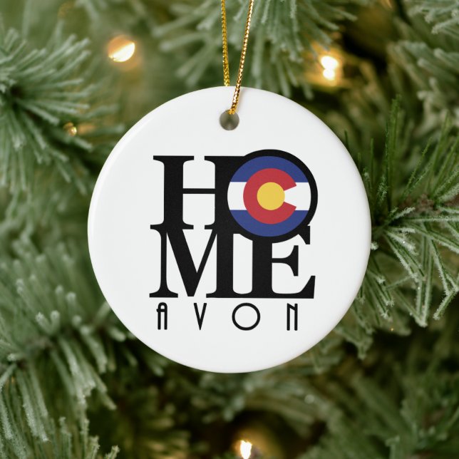 ZUHAUSE Avon Colorado Keramik Ornament (Baum)