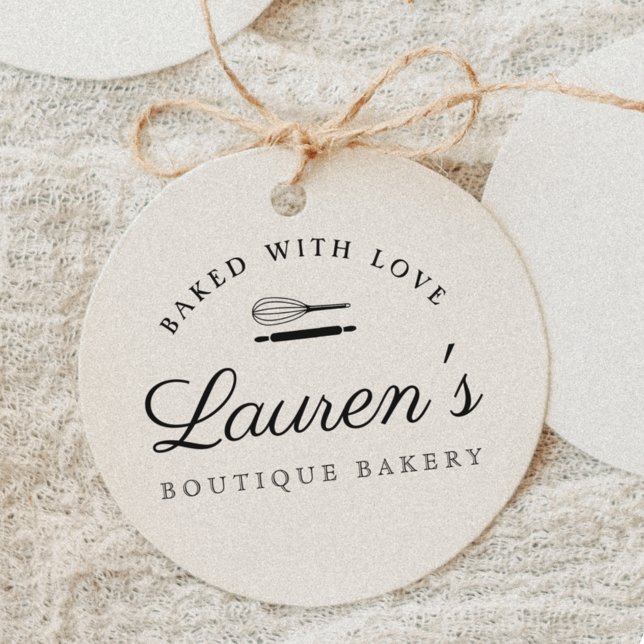 Zuhause-Bäckerei-Logo im klassischen Stil Gummistempel (Von Creator hochgeladen)