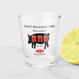 Zuhause Backyard Grillen Bier Soda Handschuh Glas