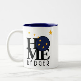 ZUHAUSE Badger Alakska 11oz Zweifarbige Tasse