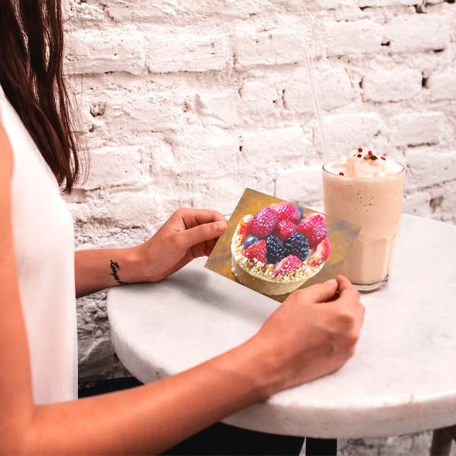 Zuhause Baked Berry Tart Postkarte (Von Creator hochgeladen)