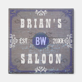 Zuhause Bar Beer Saloon Magnet