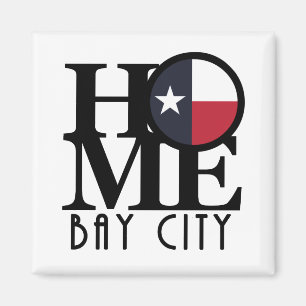 ZUHAUSE Bay City Texas Magnet