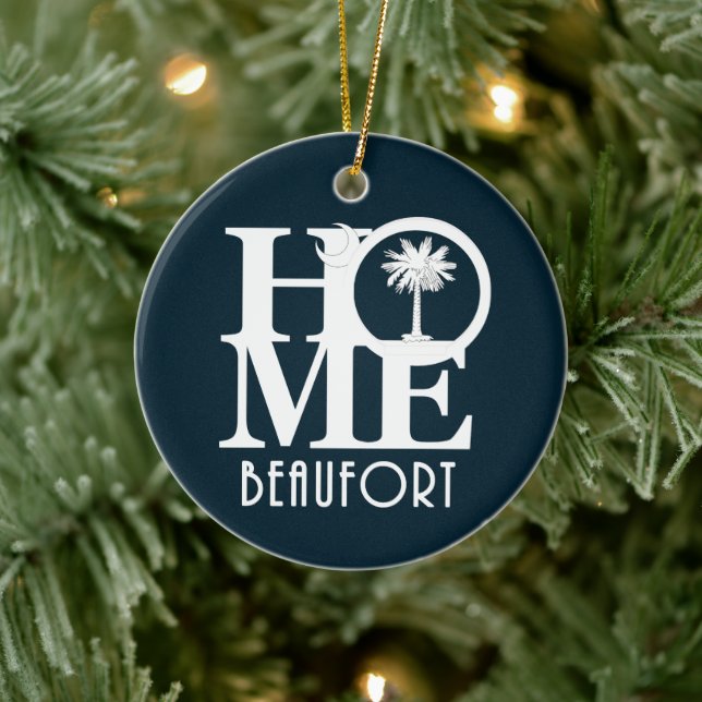 ZUHAUSE Beaufort SC Keramik Ornament (Baum)