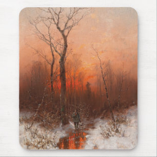 Zuhause bei Sunset - Désiré Thomassin Mousepad