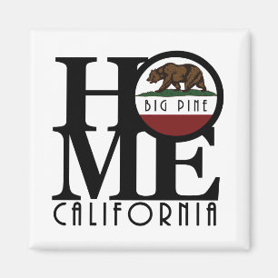 Zuhause Big Pine California Magnet
