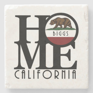 ZUHAUSE Biggs California Steinuntersetzer
