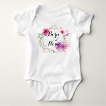 Zuhause Birth Floral Baby Girl