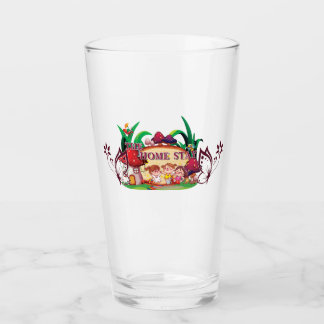 Zuhause Bleibe Trinkbehälter Glas