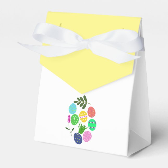 Zuhause Blume Pflanze Gartendekoratives Ostereier Geschenkschachtel (Vorderseite)