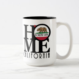 ZUHAUSE Boulder Creek California 15oz Zweifarbige Tasse