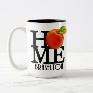 ZUHAUSE Braselton Georgia 15oz Zweifarbige Tasse