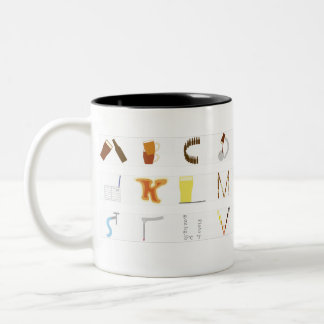 Zuhause-BrauereiTasse Zweifarbige Tasse