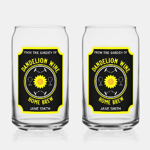 Zuhause Braut Dandelion Wine Custom Dosenglas