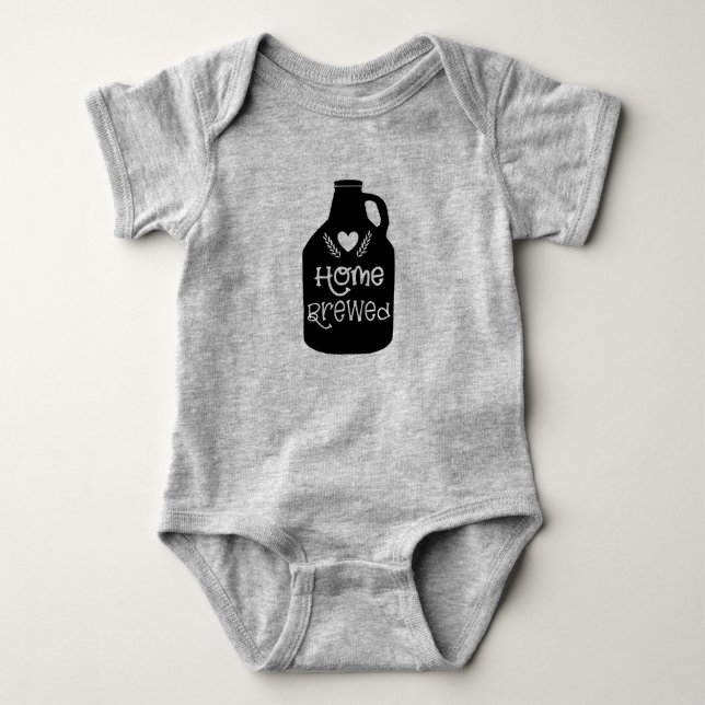 Zuhause Brew Baby Bodysuit Baby Strampler (Vorderseite)