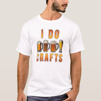 Zuhause Brew Bierdesign - Bierbrauerei I Do Bierka T-Shirt